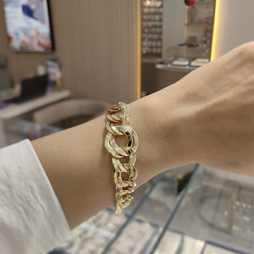 14K ALTIN KAPLAMA ETNİC BİLEKLİKLER