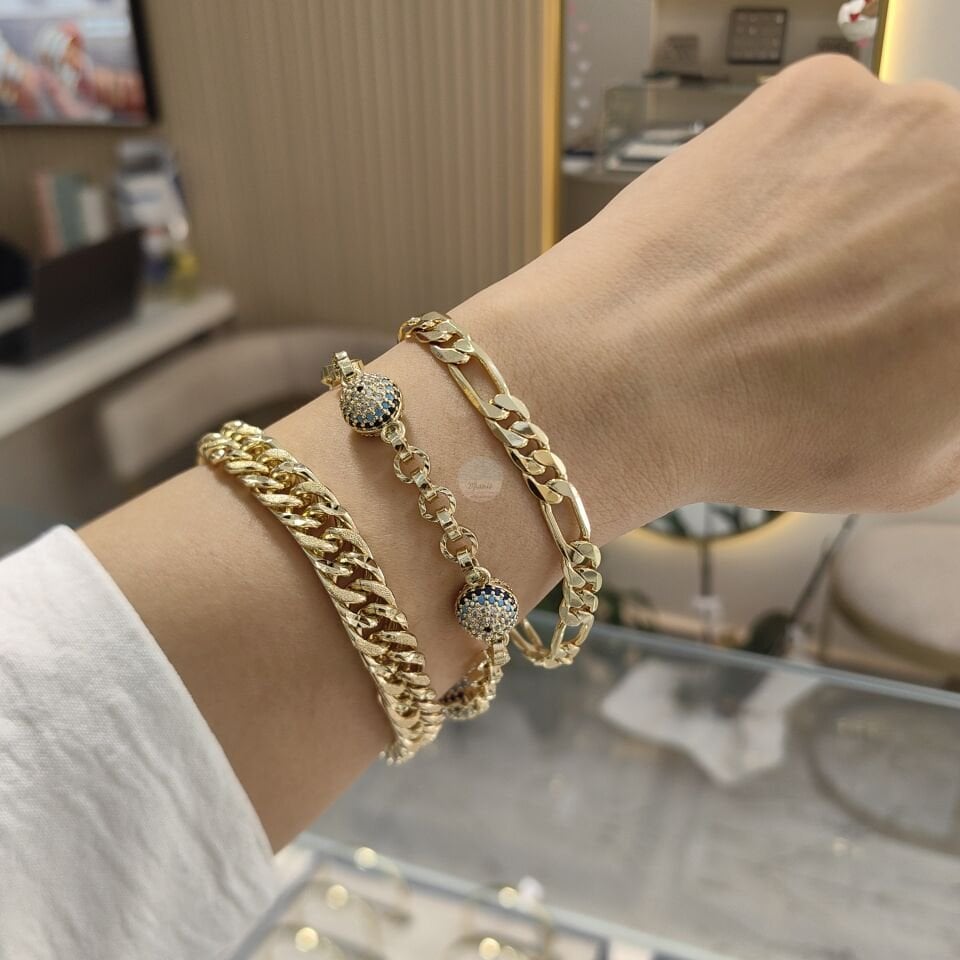 14K ALTIN KAPLAMA VİNTAGE BİLEKLİKLER