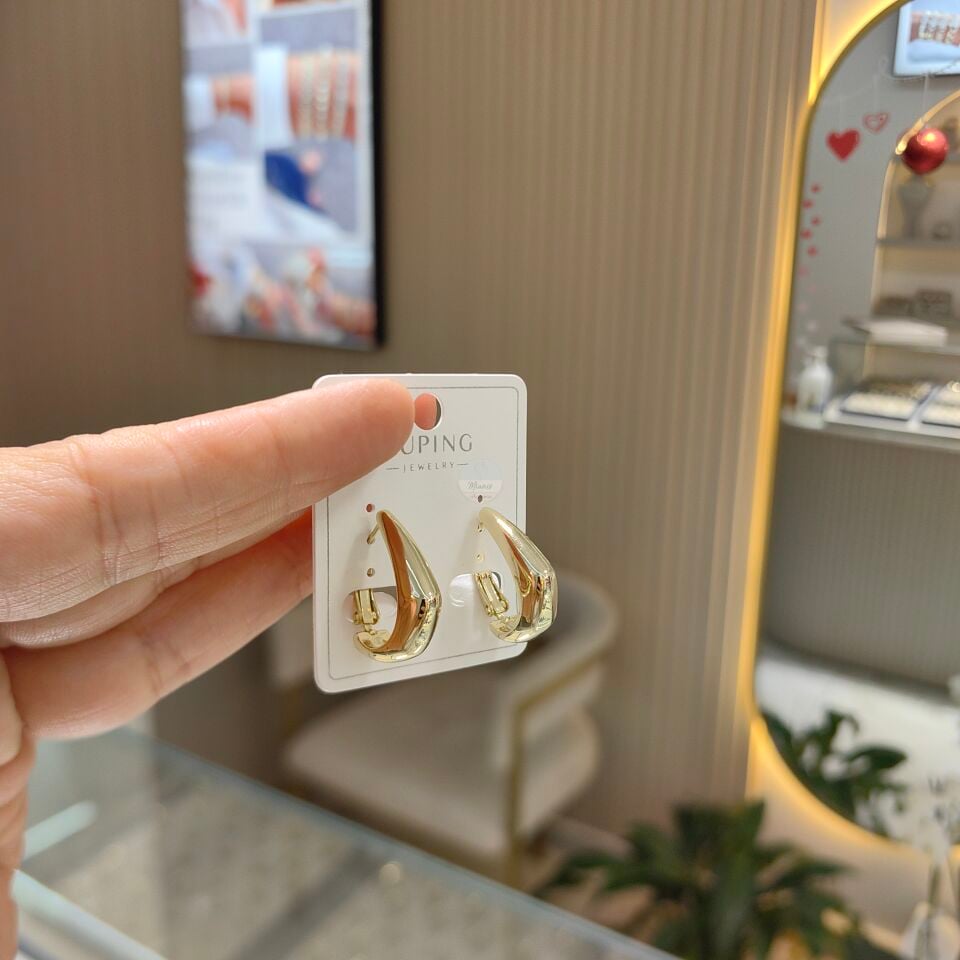 14K ALTIN KAPLAMA KÜPE