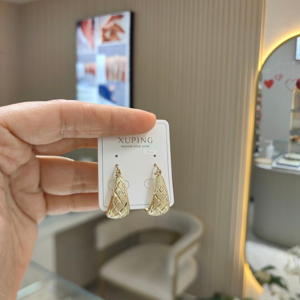 14K ALTIN KAPLAMA KÜPE