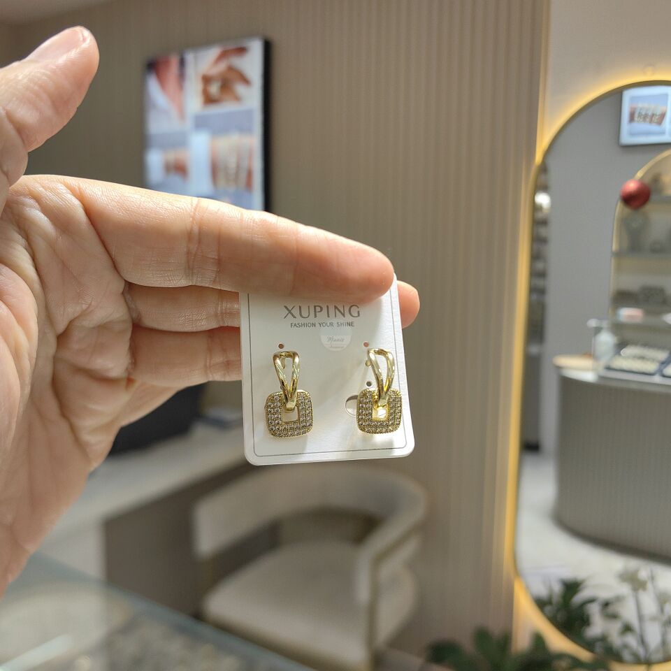 14K ALTIN KAPLAMA KÜPE