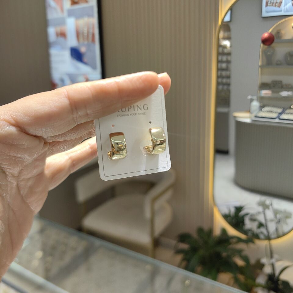 14K ALTIN KAPLAMA KÜPE