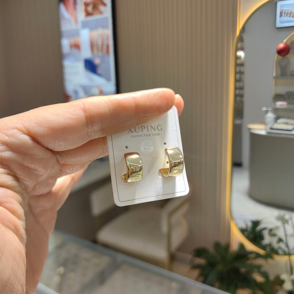 14K ALTIN KAPLAMA KÜPE