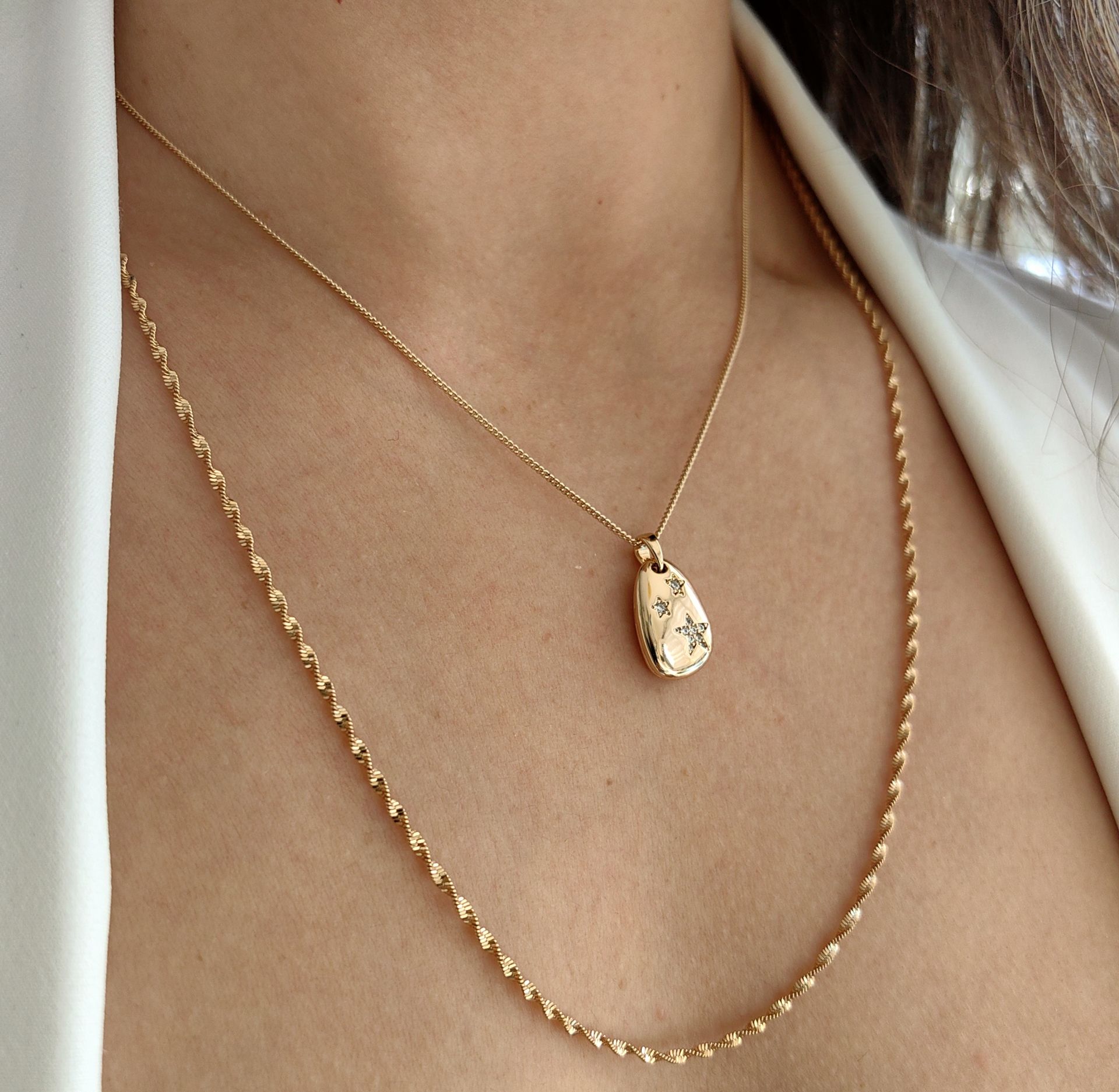 ROSE  KAPLAMA YILDIZ TAŞI KOMBİN