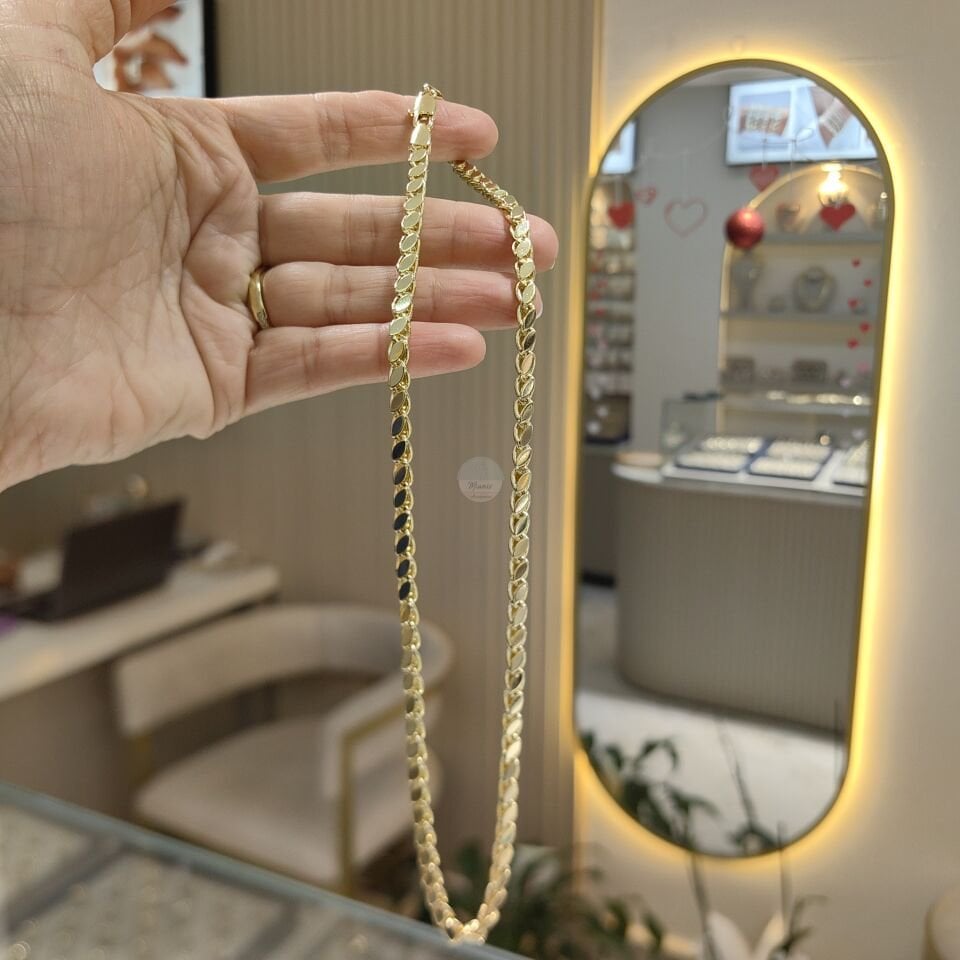 14K ALTIN KAPLAMA ARPA ZİNCİR