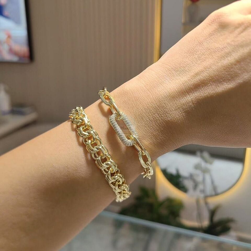 14K ALTIN KAPLAMA BİLEKLİKLER