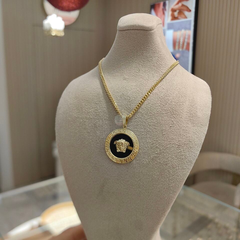 14K ALTIN KAPLAMA VRSCE KOLYE