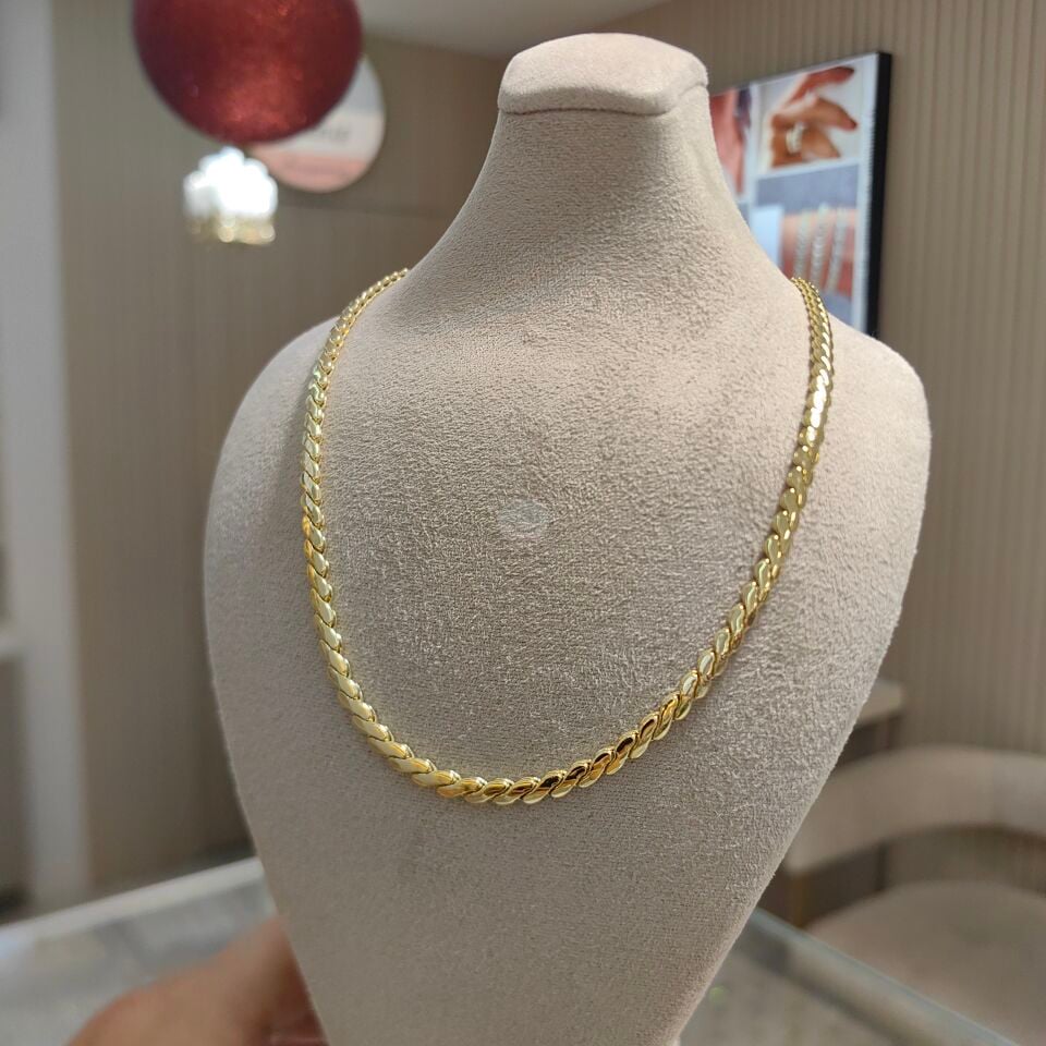 14K ALTIN KAPLAMA KUYUM ZİNCİR