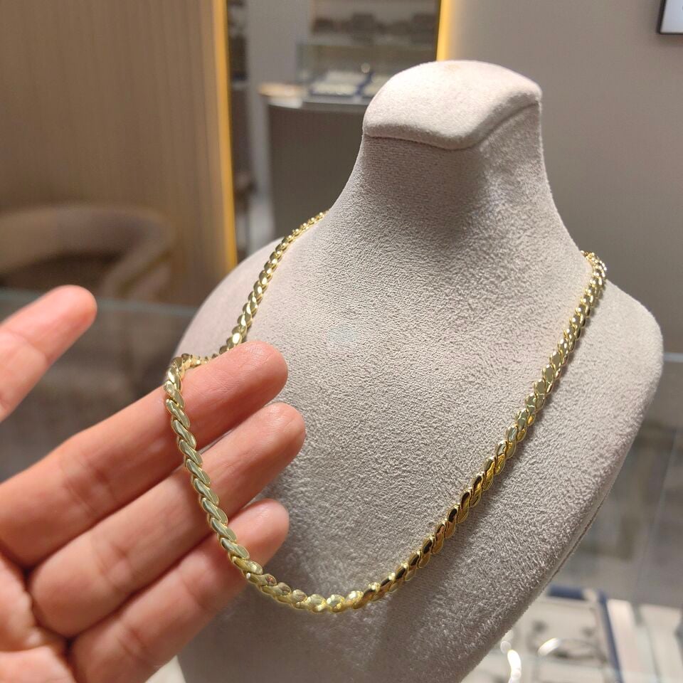 14K ALTIN KAPLAMA KUYUM ZİNCİR