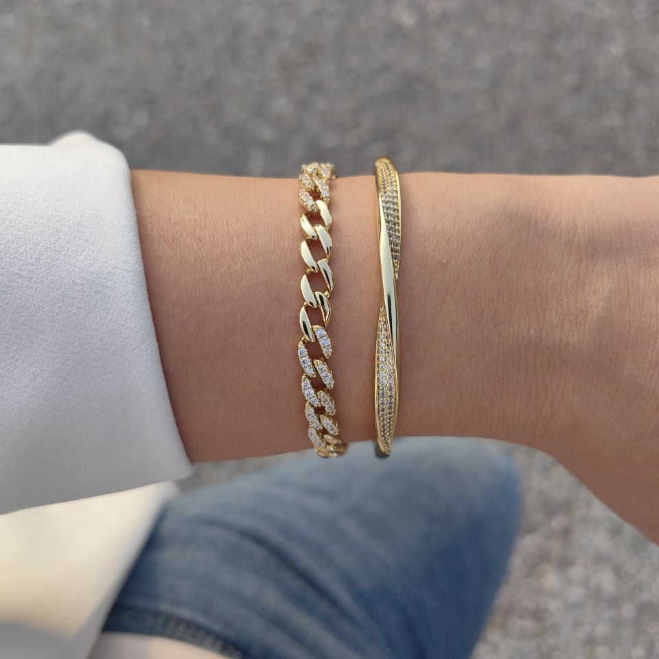 14K ALTIN KAPLAMA KOMBİN