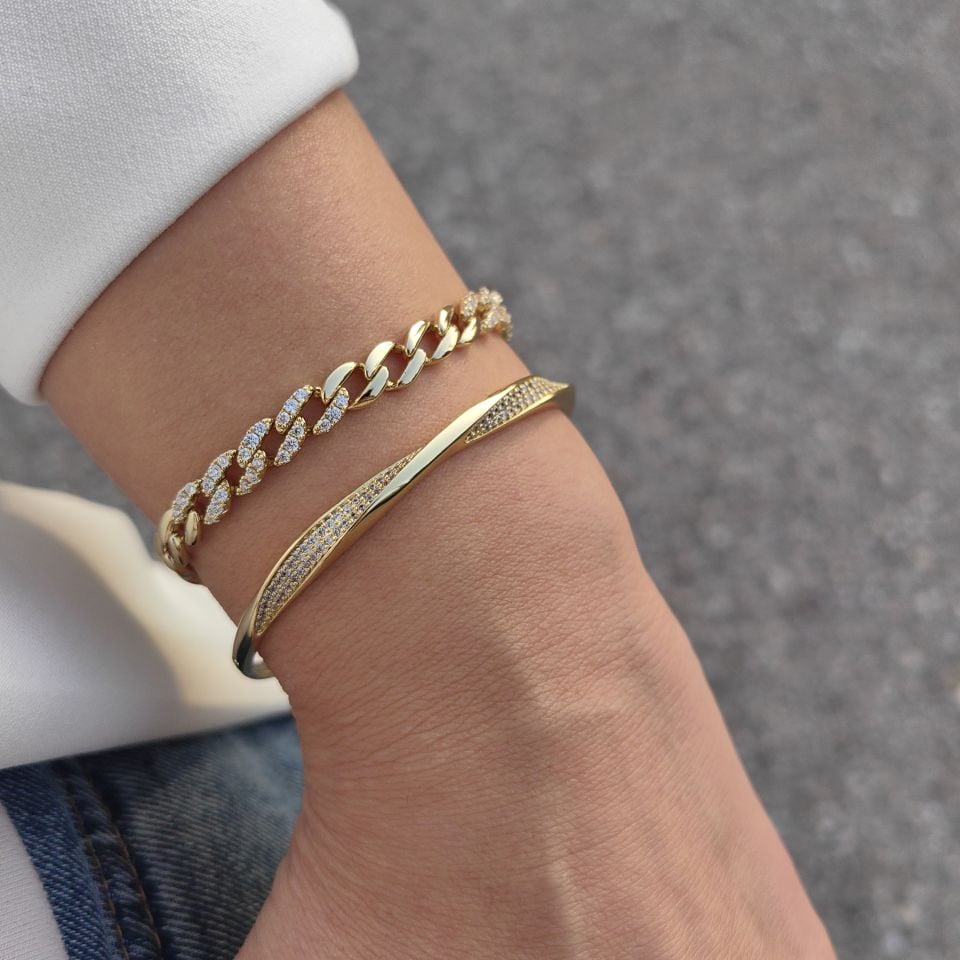14K ALTIN KAPLAMA KOMBİN