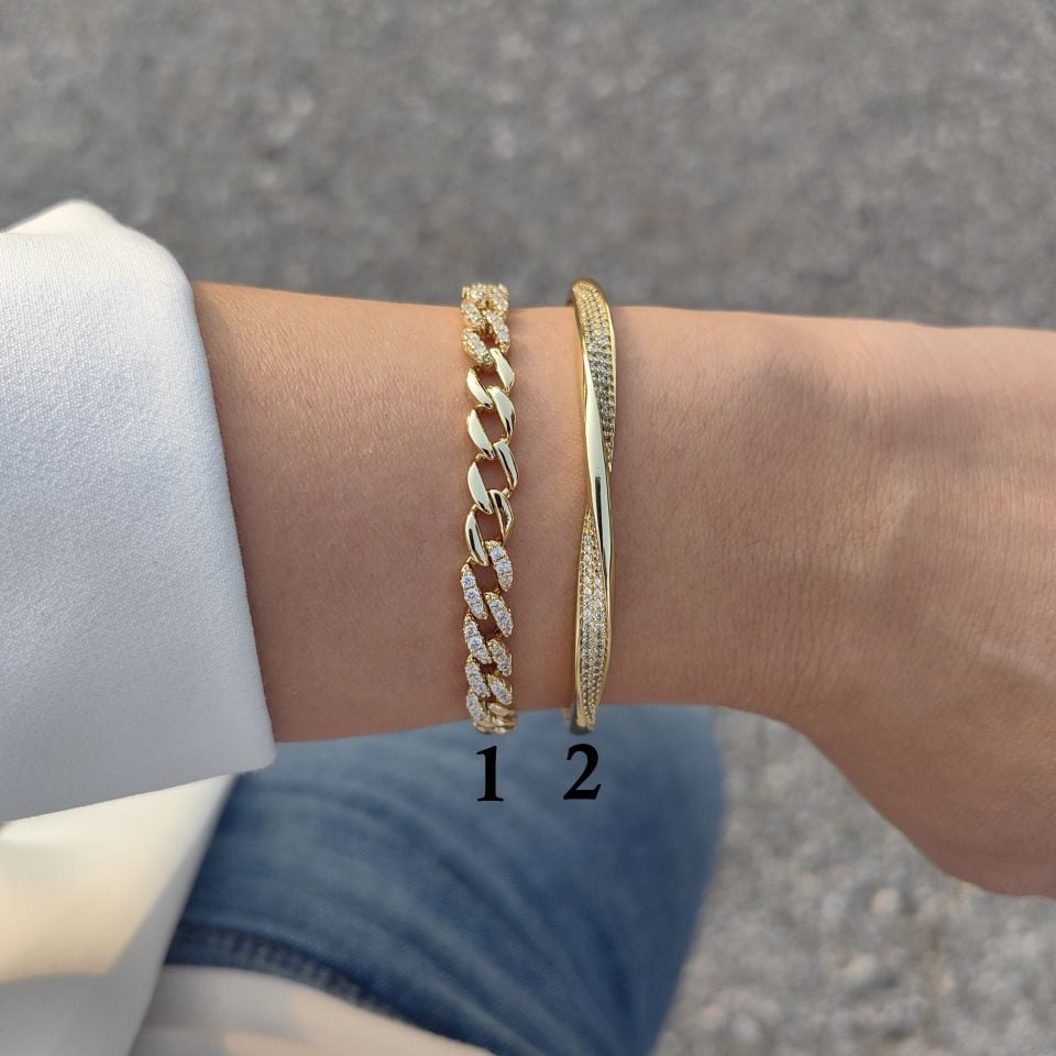 14K ALTIN KAPLAMA KOMBİN