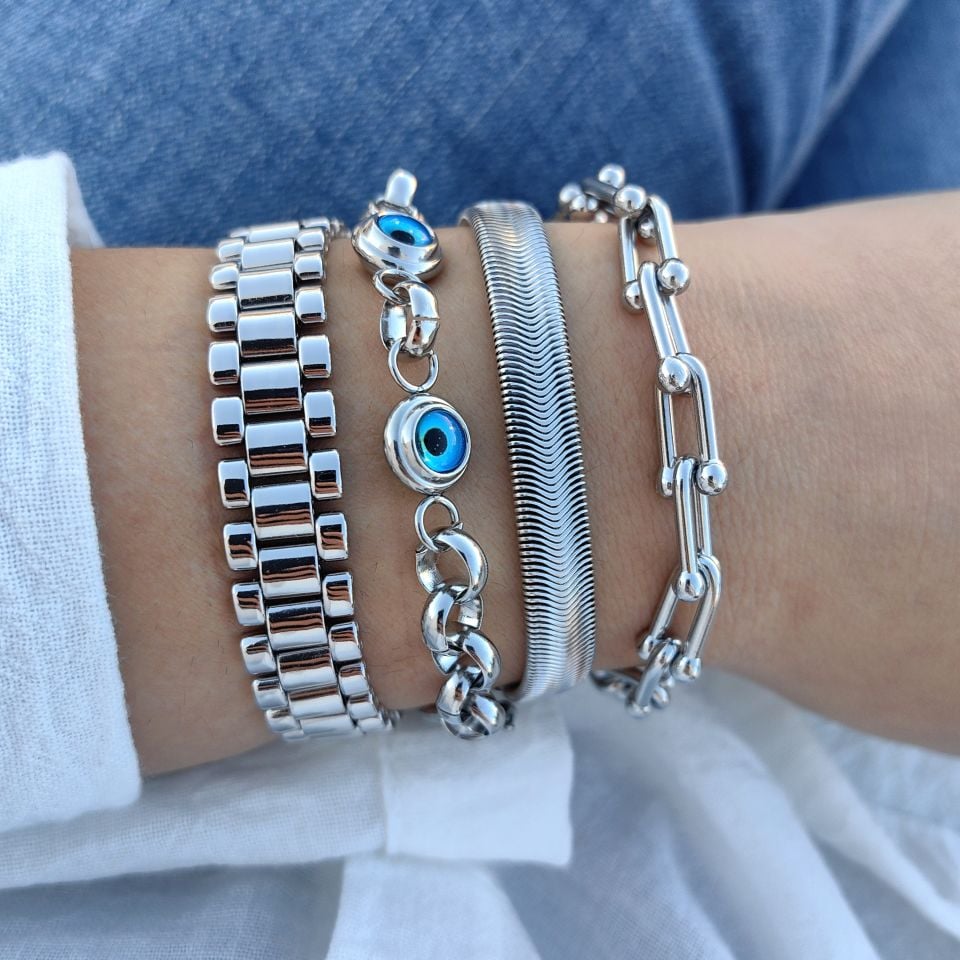 SİLVER RENK BİLEKLİKLER