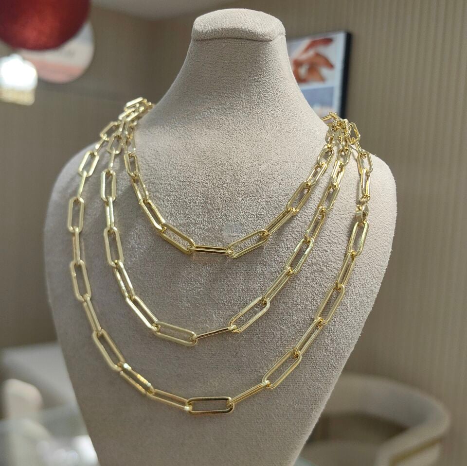 14K ALTIN KAPLAMA ATAÇ ZİNCİRLER