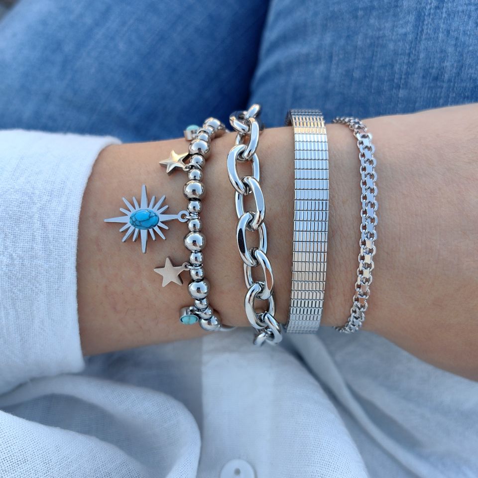 SİLVER ÇELİK BİLEKLİKLER