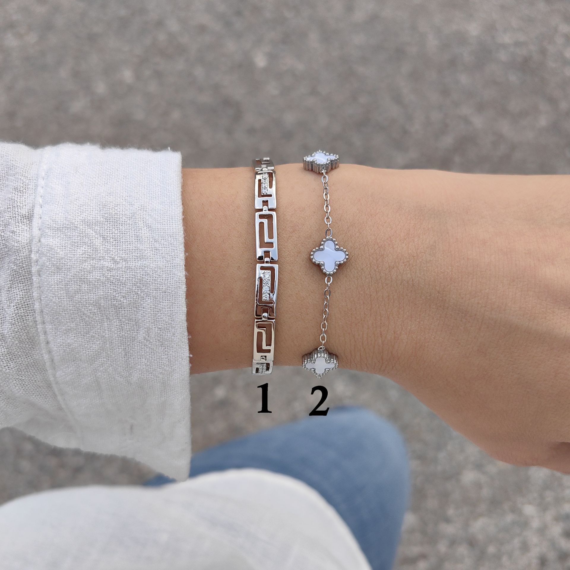 SİLVER KAPLAMA BİLEKLİKLER