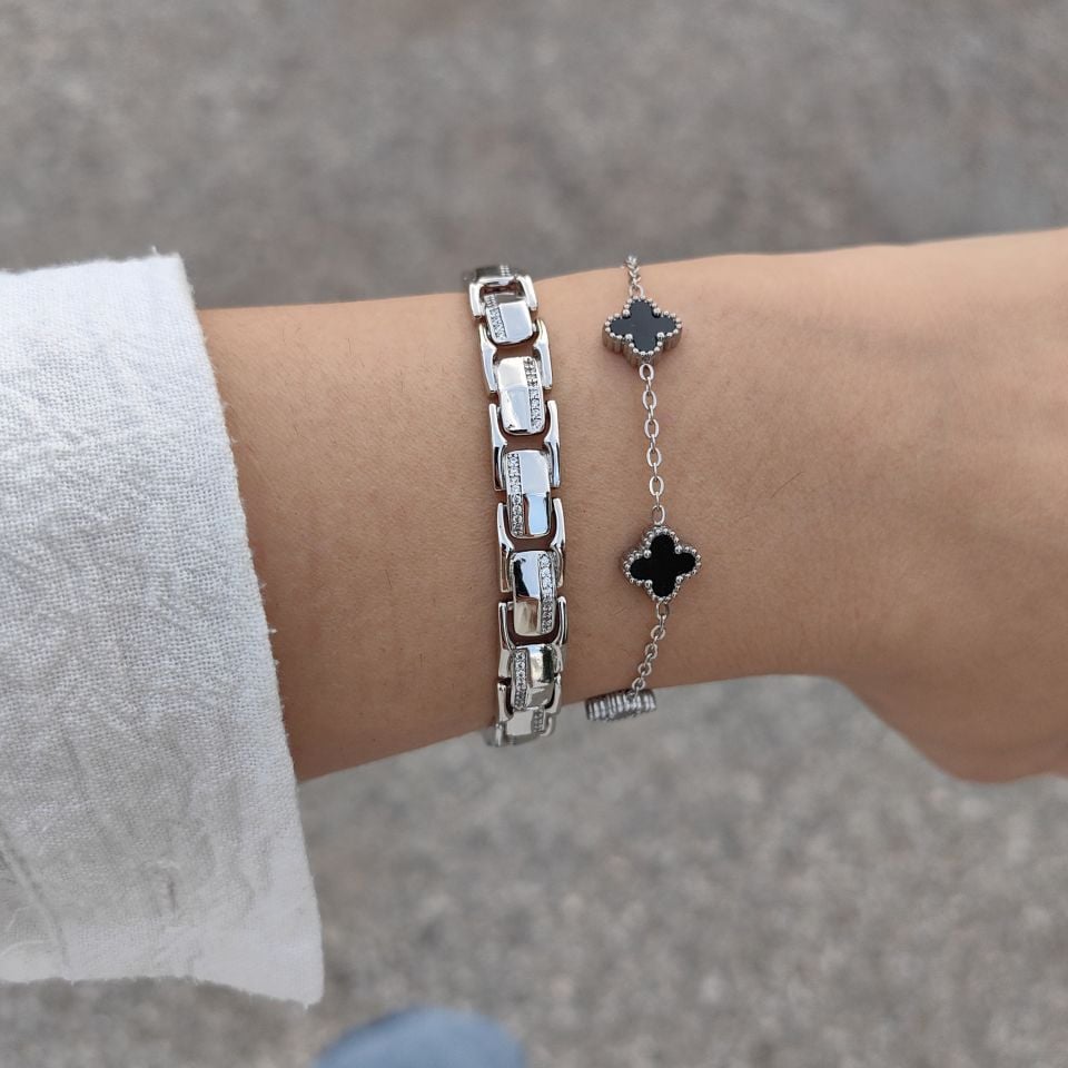 SİLVER KAPLAMA KOMBİN BİLEKLİKLER