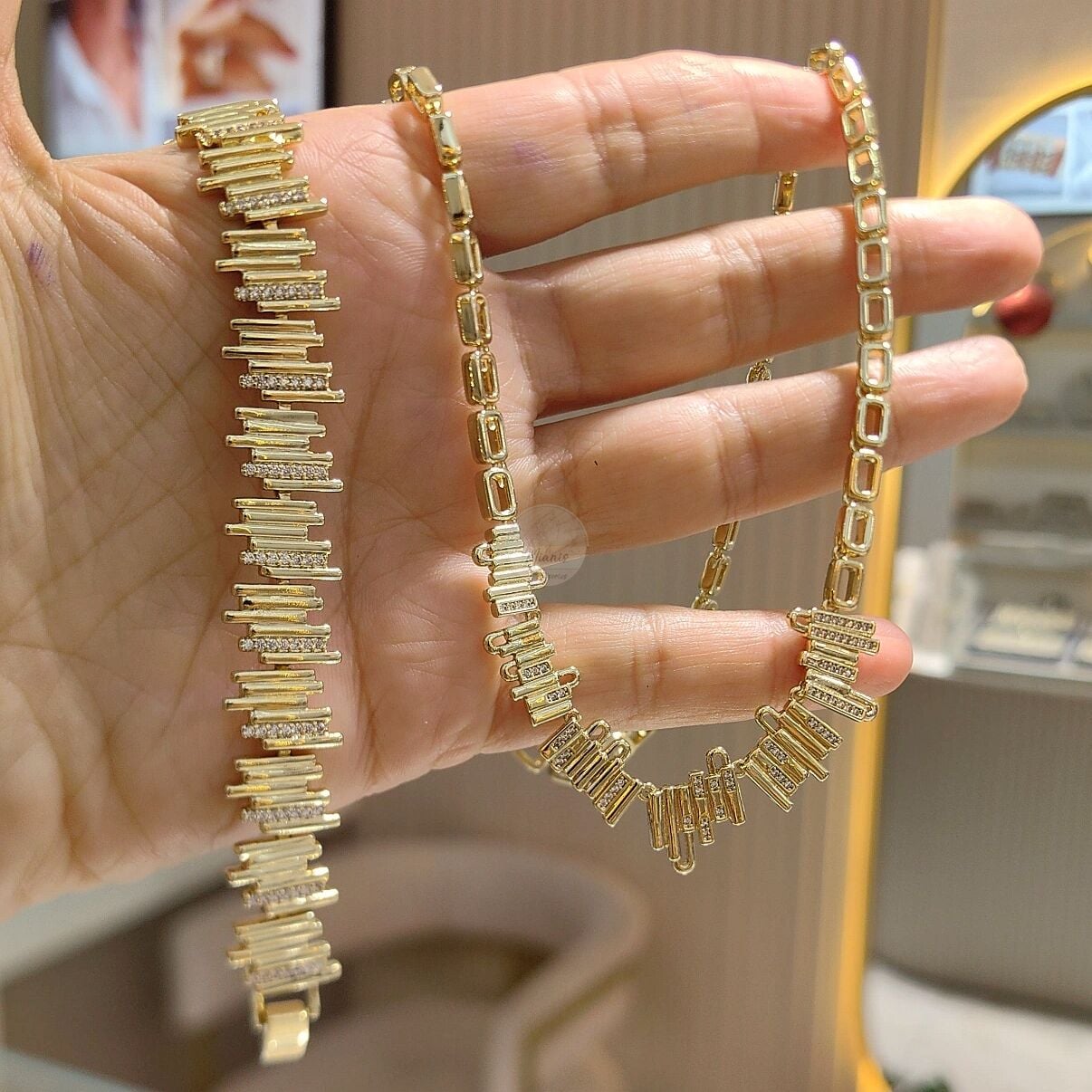 14K ALTIN KAPLAMA RİTİM SET